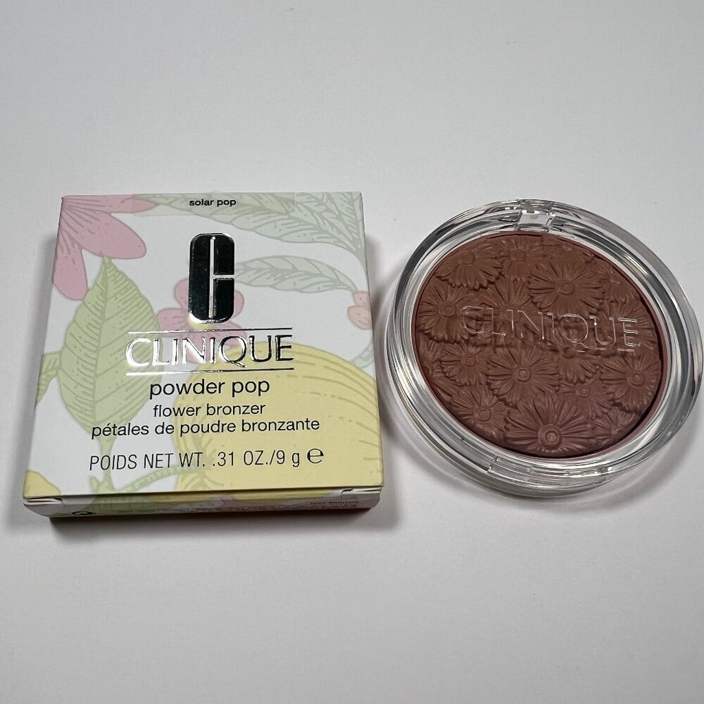 Clinique Powder Pop Flower Bronzer Solar Pop Full Regular Standard Size